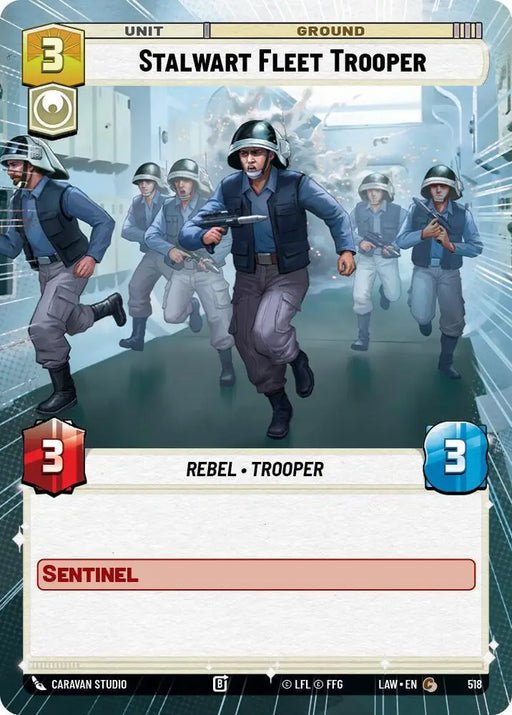 Stalwart Fleet Trooper (Hyperspace) (518) [A Lawless Time]