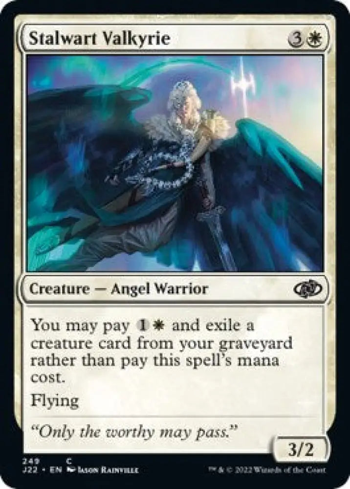 Stalwart Valkyrie [Jumpstart 2022] - MTG Single