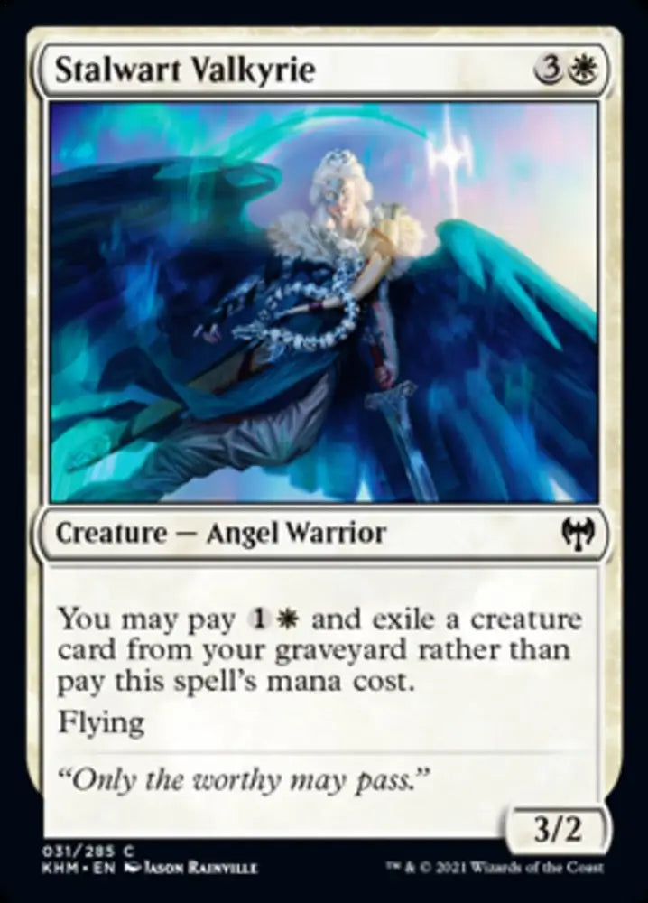Stalwart Valkyrie [Kaldheim] - MTG Single