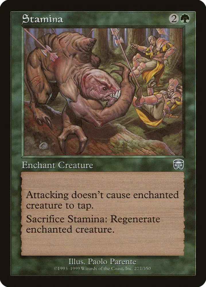 Stamina [Mercadian Masques] - MTG Single