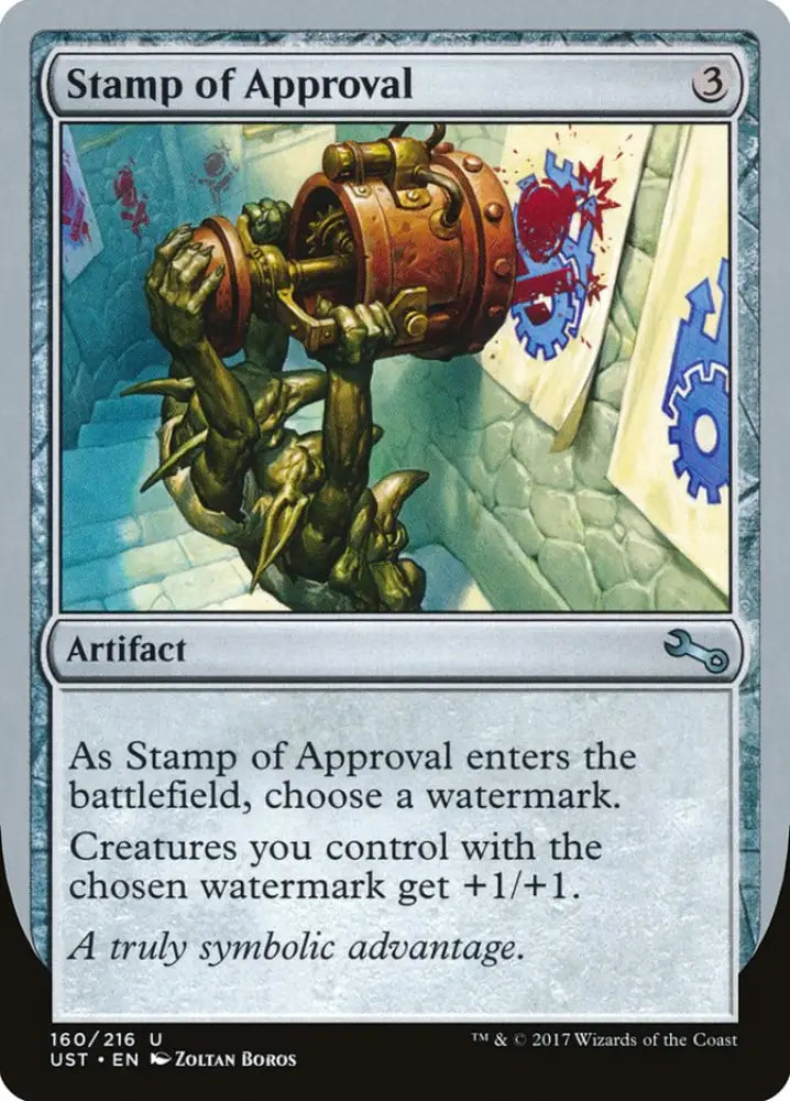 Stamp of Approval [Unstable] - MTG Single