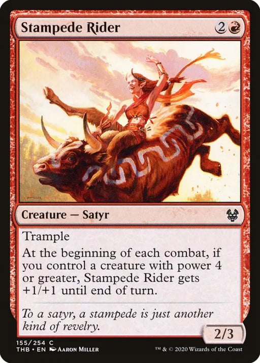 Stampede Rider [Theros Beyond Death] - MTG Single