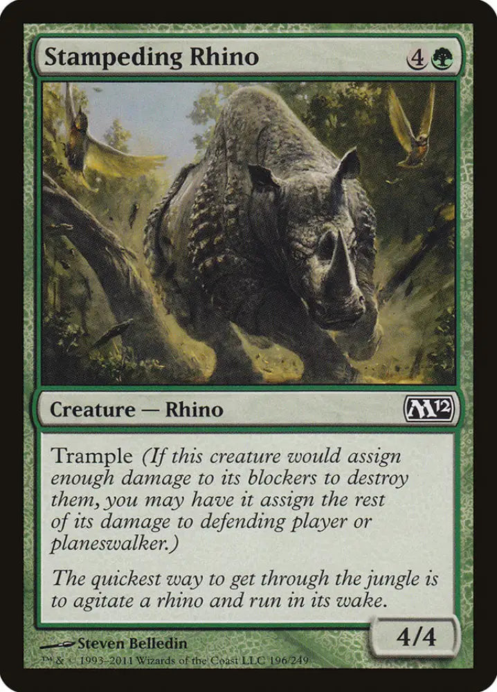 Stampeding Rhino [Magic 2012] - MTG Single