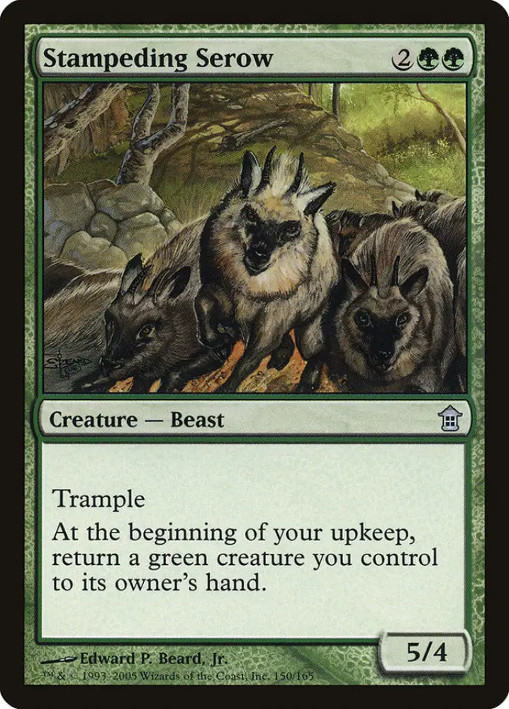 Stampeding Serow [Saviors of Kamigawa] - MTG Single