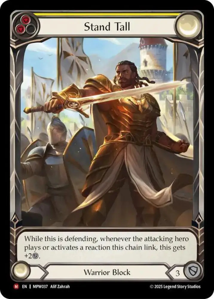 Stand Tall (Extended Art) (MPW037) [Mastery Pack Warrior]