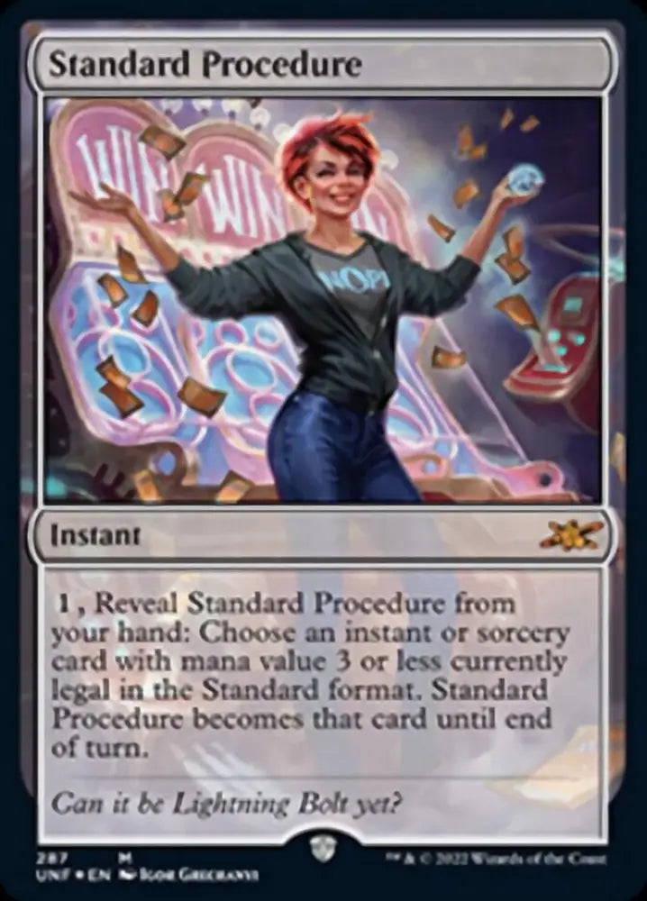 Standard Procedure (Galaxy Foil) [Unfinity] - MTG Single
