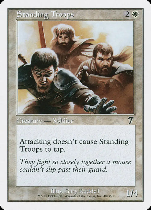 Standing Troops [Seventh Edition] - MTG Single