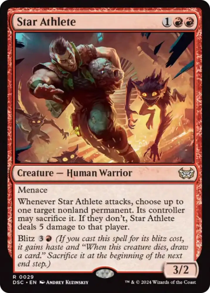 Star Athlete [Duskmourn: House of Horror Commander] - MTG Single