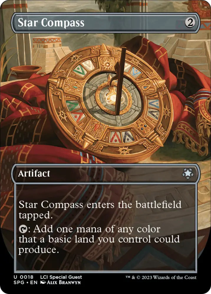 Star Compass (Borderless) [The Lost Caverns of Ixalan Special Guests] - MTG Single