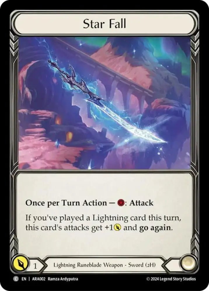 Star Fall [Rosetta] (Aurora Blitz Deck) - Flesh And Blood Single