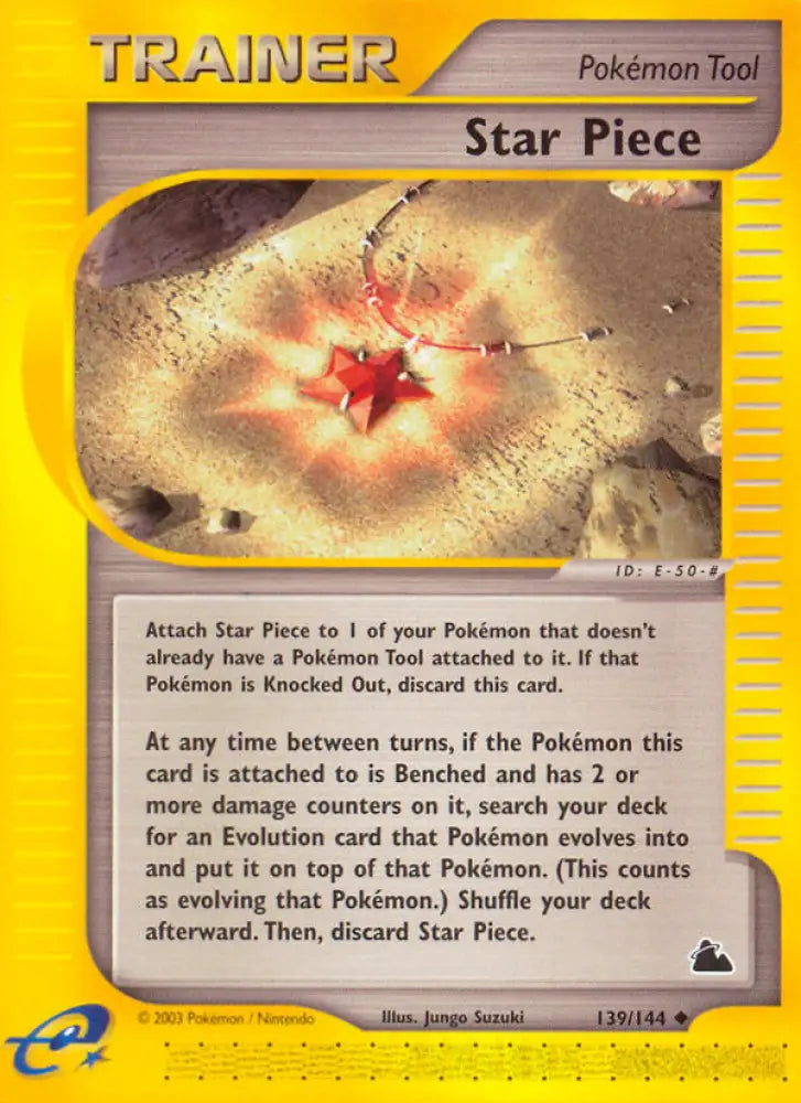 Star Piece (139/144) [Skyridge] - Pokemon Single