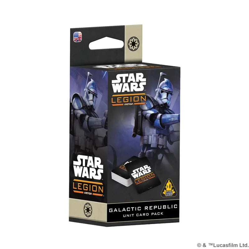 Star Wars - Legion: Galactic Republic Unit Card Pack (Preorder) - Miniature Games