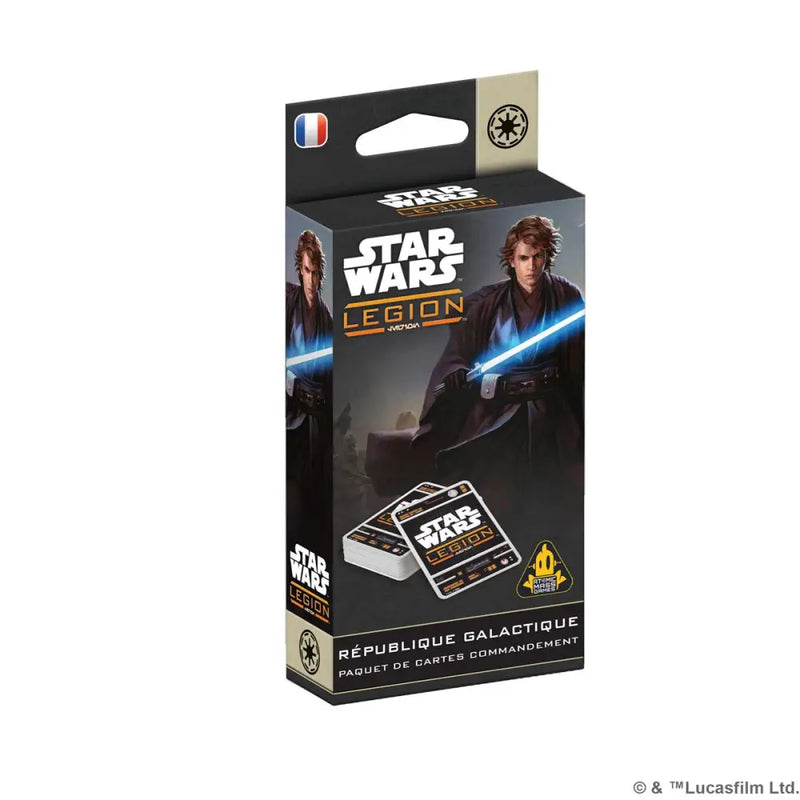 Star Wars - Legion: Paquet de Cartes Commandement: Republique (FR) (Preorder) - Miniature Games