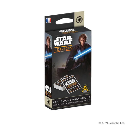 Star Wars - Legion: Paquet de Cartes Commandement: Republique (FR) (Preorder) - Miniature Games