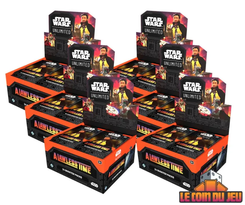 Star Wars Unlimited: A Lawless Time Booster Box Case of 6 (EN) - Star Wars: Unlimited Sealed
