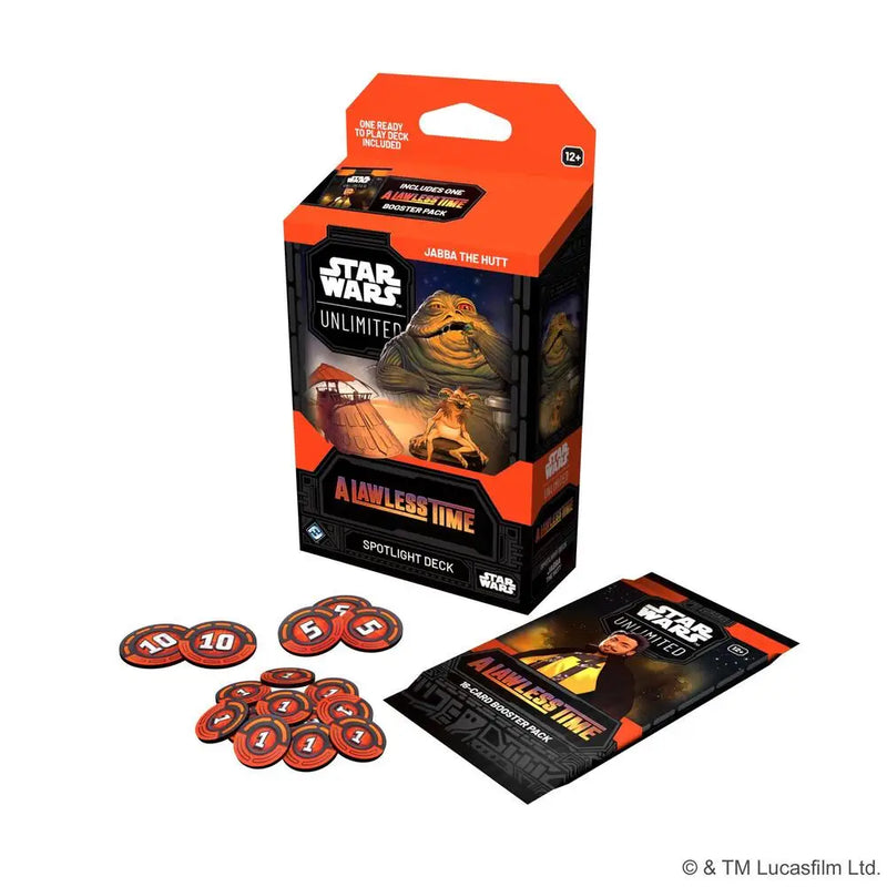 Star Wars Unlimited: A Lawless Time Spotlight Deck Jabba the Hutt (EN) - Star Wars: Unlimited Sealed