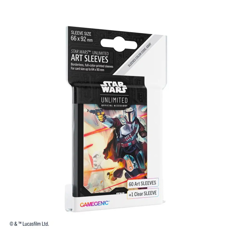 Star Wars: Unlimited Art Sleeves: Mandalorian - Star Wars: Unlimited Sealed