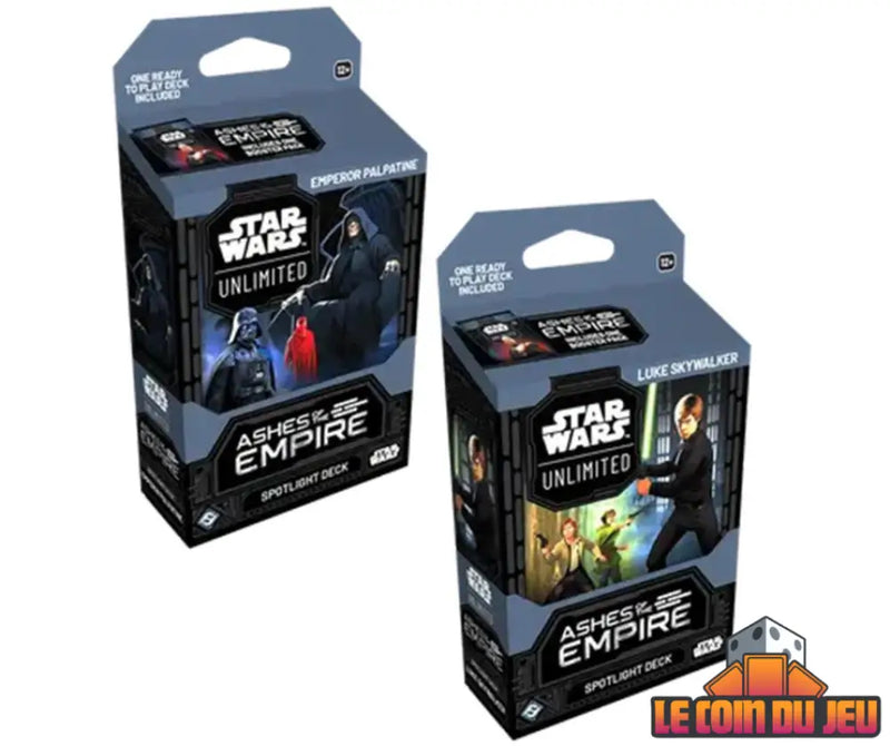 Star Wars Unlimited: Ashes of the Empire Spotlight Deck Set of 2 (EN) (2026-07-10) - Star Wars: Unlimited Sealed