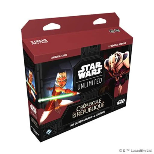 Star Wars: Unlimited: Crépuscule de la République Starter Deux Joueurs (FR) - Star Wars: Unlimited Sealed