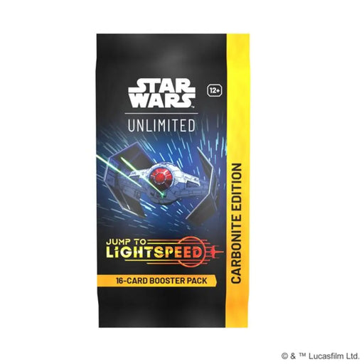 Star Wars: Unlimited: Jump to Lightspeed Carbonite Booster Pack (EN) - Star Wars: Unlimited Sealed