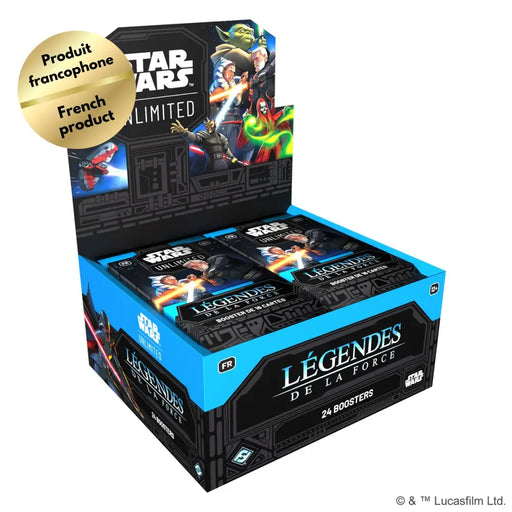 Star Wars: Unlimited: Légendes de la Force Boîte de Boosters (FR) - Star Wars: Unlimited Sealed