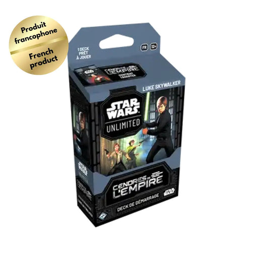 Star Wars Unlimited: Les Cendre de L’empire Deck de Démarrage Luke Skywalker (FR) (2026-07-10) - Star Wars: Unlimited