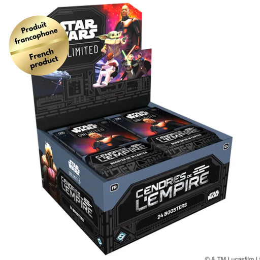 Star Wars Unlimited: Les Cendres de L’empire Booster Display (FR) (2026-07-10) - Star Wars: Unlimited Sealed