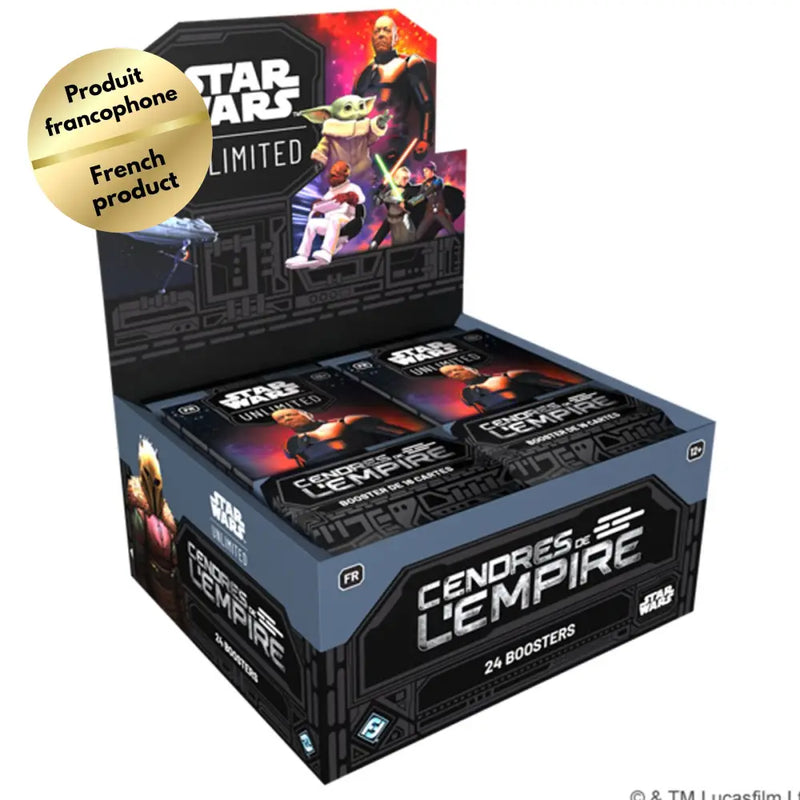 Star Wars Unlimited: Les Cendres de L’empire Booster Display (FR) (2026-07-10) - Star Wars: Unlimited Sealed