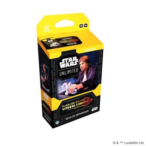 Star Wars: Unlimited: Passage en Vitesse Lumiêre Deck de Démarrage Han Solo (FR) - Star Wars: Unlimited Sealed