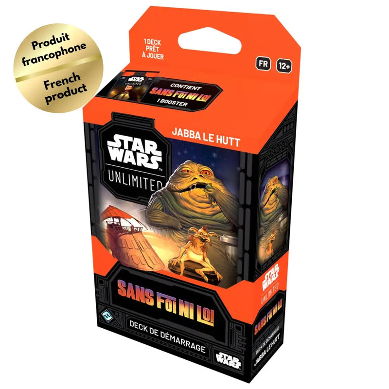 Star Wars Unlimited: Sans Foi ni Loi Spotlight Deck Jabba the Hutt (FR) - Star Wars: Unlimited Sealed