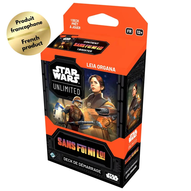 Star Wars Unlimited: Sans Foi ni Loi Spotlight Deck Leia Organa (FR) - Star Wars: Unlimited Sealed