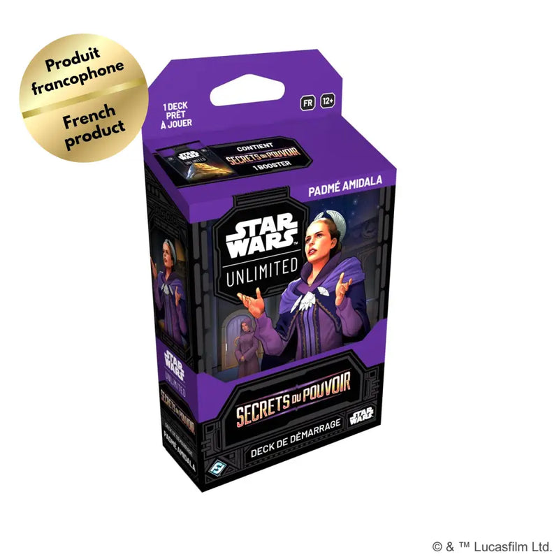 Star Wars: Unlimited: Secrets du Pouvoir Spotlight Deck Padmé Amidala (FR) - Star Wars: Unlimited Sealed