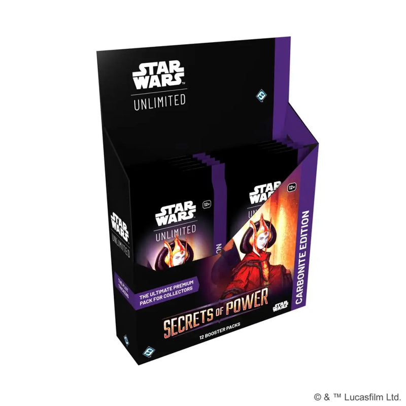 Star Wars: Unlimited: Secrets of Power Carbonite Box (EN) - Star Wars: Unlimited Sealed
