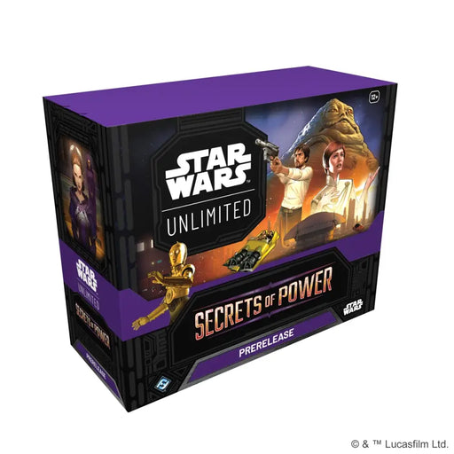 Star Wars: Unlimited: Secrets of Power Prerelease Box (EN) - Star Wars: Unlimited Sealed