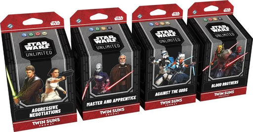 Star Wars Unlimited: Twin Suns 4 Deck Bundle (EN) - Star Wars: Unlimited Sealed