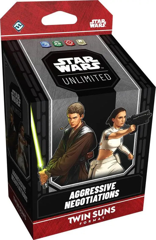 Star Wars Unlimited: Twin Suns Aggressive Negotiations Deck (EN) - Star Wars: Unlimited Sealed