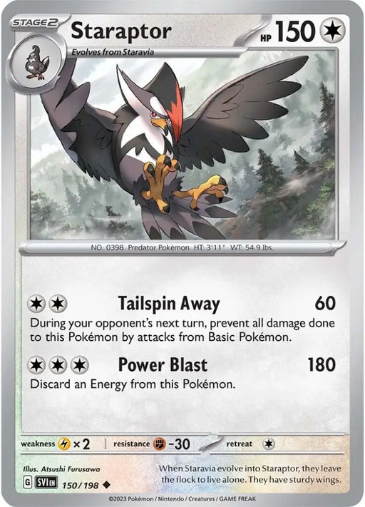 Staraptor (150/198) [Scarlet & Violet: Base Set] - Pokemon Single