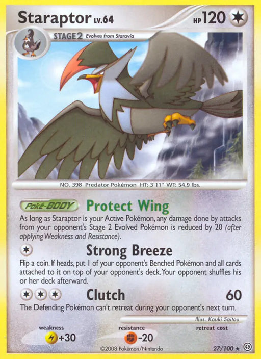 Staraptor (27/100) [Diamond & Pearl: Stormfront] - Pokemon Single
