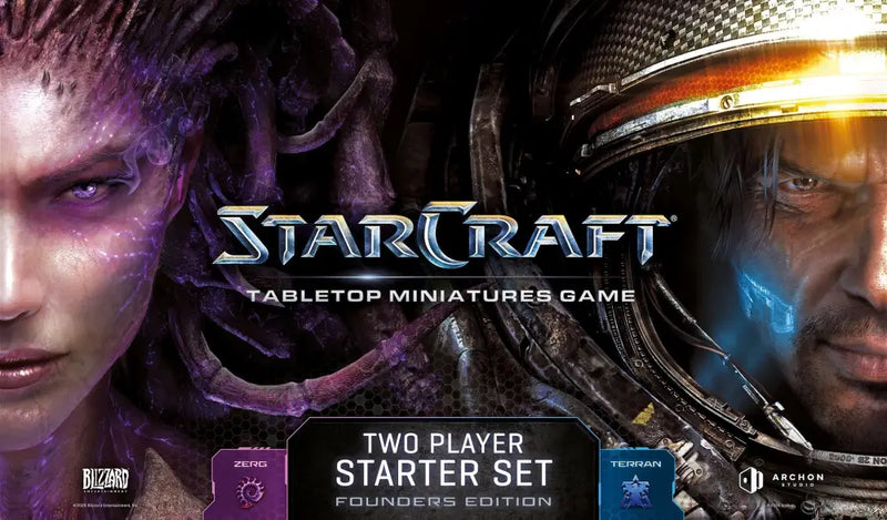 Starcraft Tabletop Miniatures Game: 2-Player Starter Set Founders Edition (ETA June) - Miniature Games