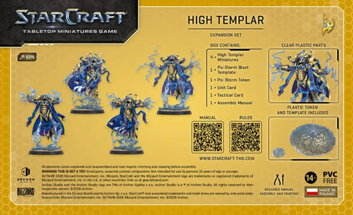 Starcraft Tabletop Miniatures Game: Protoss High Templar Expansion Set (ETA December) - Miniature Games