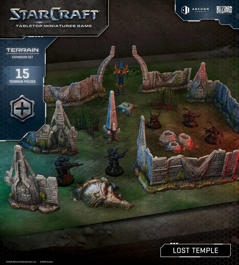 Starcraft Tabletop Miniatures Game: Protoss Lost Temple (Q4 2026) - Miniature Games