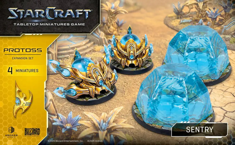 Starcraft Tabletop Miniatures Game: Protoss Sentry (Q4 2026) - Miniature Games