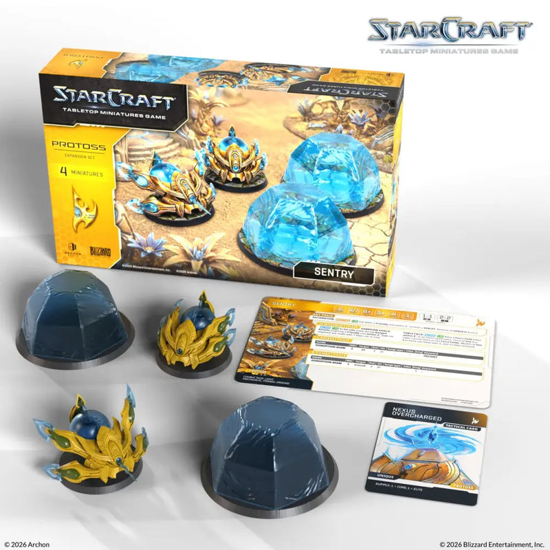 Starcraft Tabletop Miniatures Game: Protoss Sentry (Q4 2026) - Miniature Games