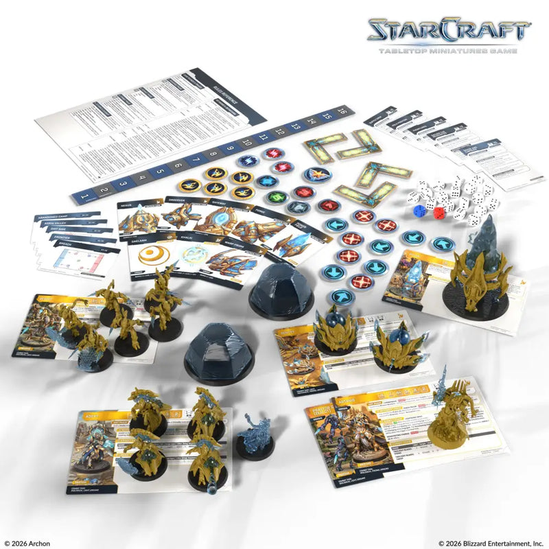 Starcraft Tabletop Miniatures Game: Protoss Starter Set Founders Edition (ETA June) - Miniature Games