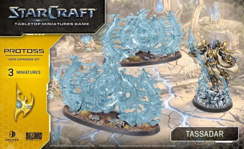 Starcraft Tabletop Miniatures Game: Protoss Tassadar Hero Expansion Set (ETA December) - Miniature Games