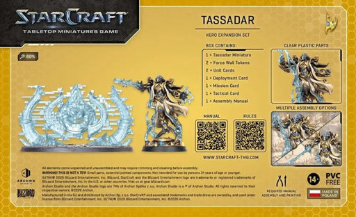 Starcraft Tabletop Miniatures Game: Protoss Tassadar Hero Expansion Set (ETA December) - Miniature Games