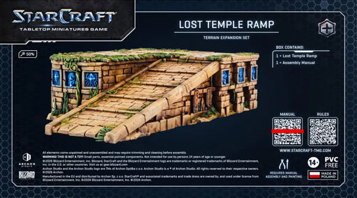 Starcraft Tabletop Miniatures Game: Terrain Lost Temple Ramp Expansion Set (2026-10-05) - Miniature Games