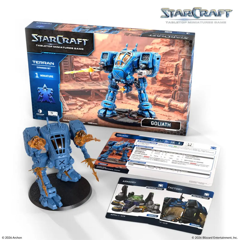 Starcraft Tabletop Miniatures Game: Terran Goliath (Q4 2026) - Miniature Games