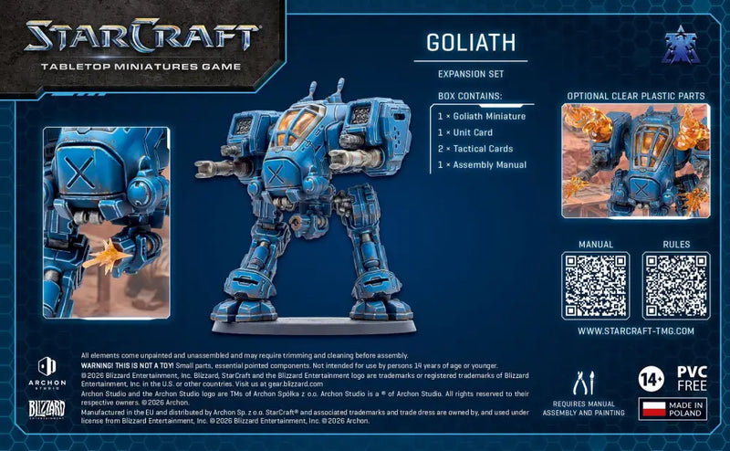 Starcraft Tabletop Miniatures Game: Terran Goliath (Q4 2026) - Miniature Games
