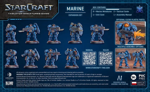 Starcraft Tabletop Miniatures Game: Terran Marines (Q4 2026) - Miniature Games